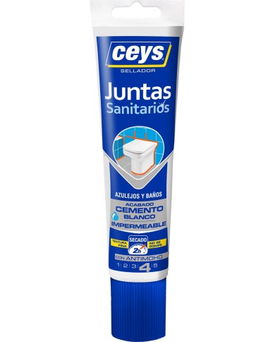 JUNTAS BAÑOS Y AZULEJOS CEYS TOP 125ML