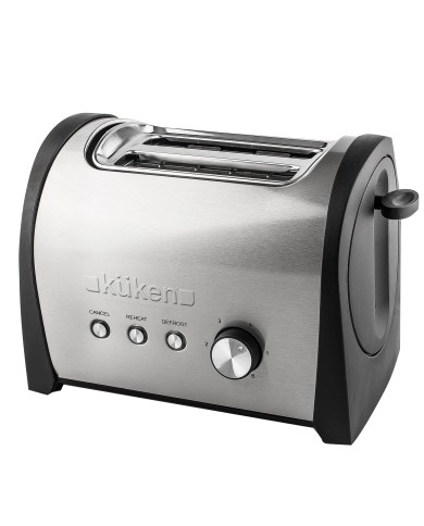 TOSTADOR PAN INOX 2PC KUKEN 800W
