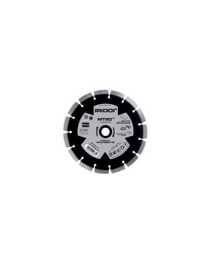 DISCO LASER CANTERO MT60 Ø230X12